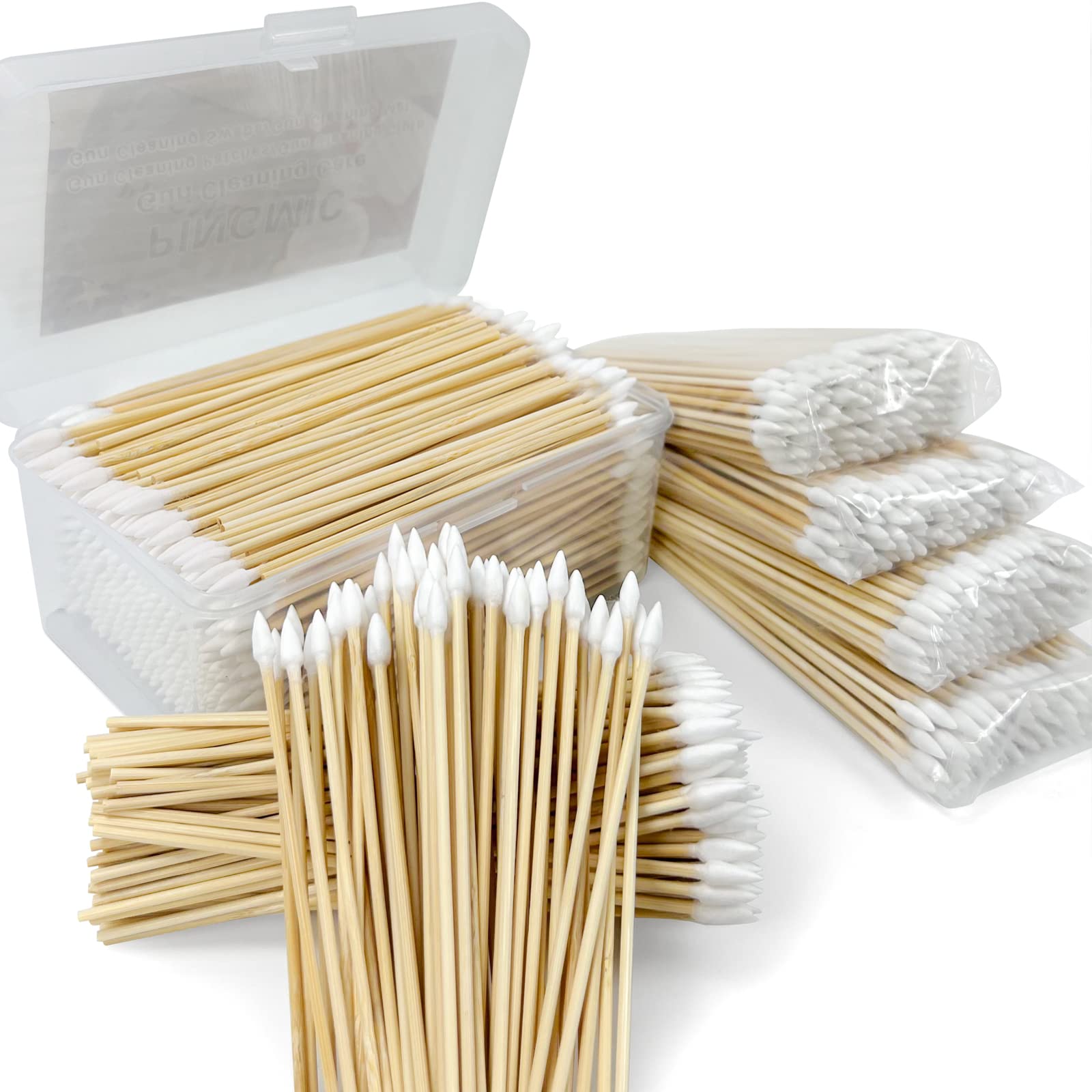 500 PCS 6-Inch Precision Gun Cleaning Swabs PINGMIC