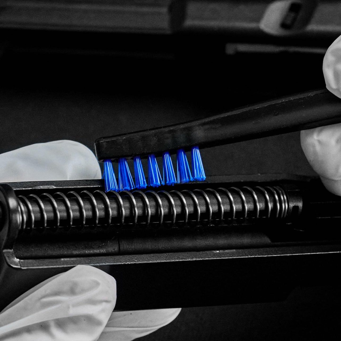 Double-Ended Gun Cleaning Nylon Bristle Brushes Set